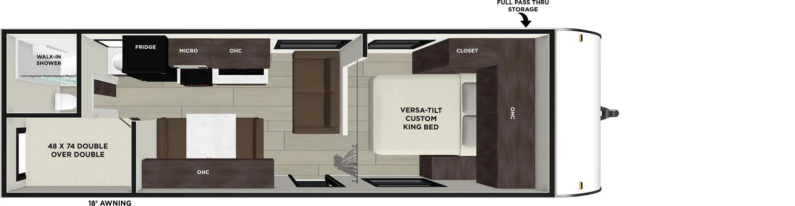 261BHXL - DSO Floorplan Image